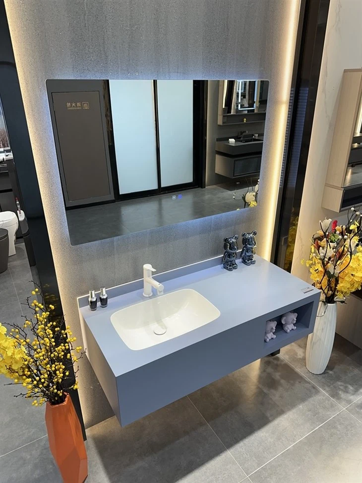 Marble Bathroom Slate Cabinet